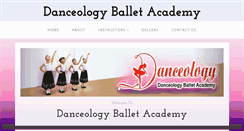 Desktop Screenshot of danceology-ballet.com