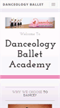 Mobile Screenshot of danceology-ballet.com